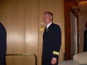 an officer at welcome aboard